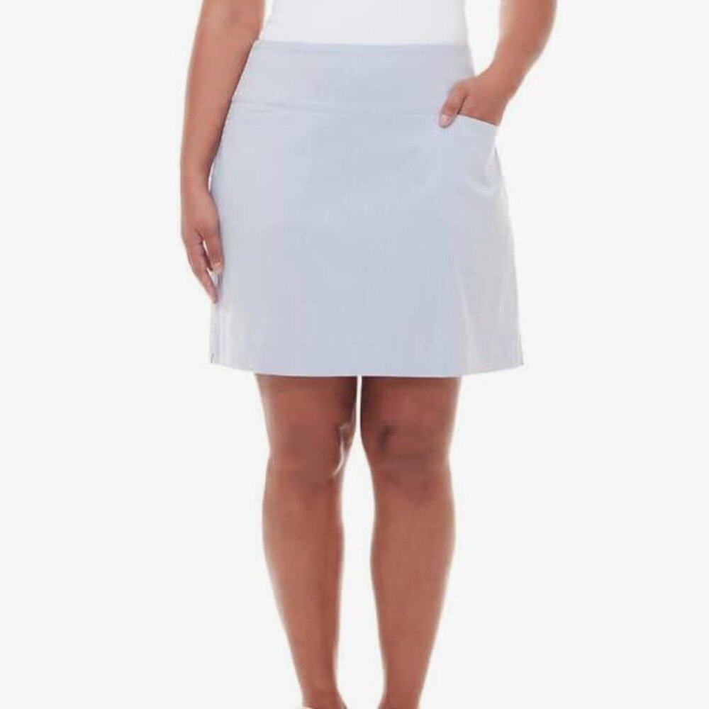 S.C. & Co. Womens Skort, Blue Stripe, Womens XL, 3 for $24